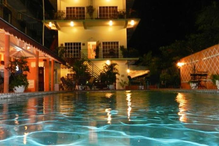 sleeping hotel in guyana