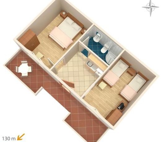 Apartment Tucepi 6806b