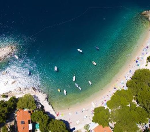 Apartments by the sea Brela, Makarska - 6007