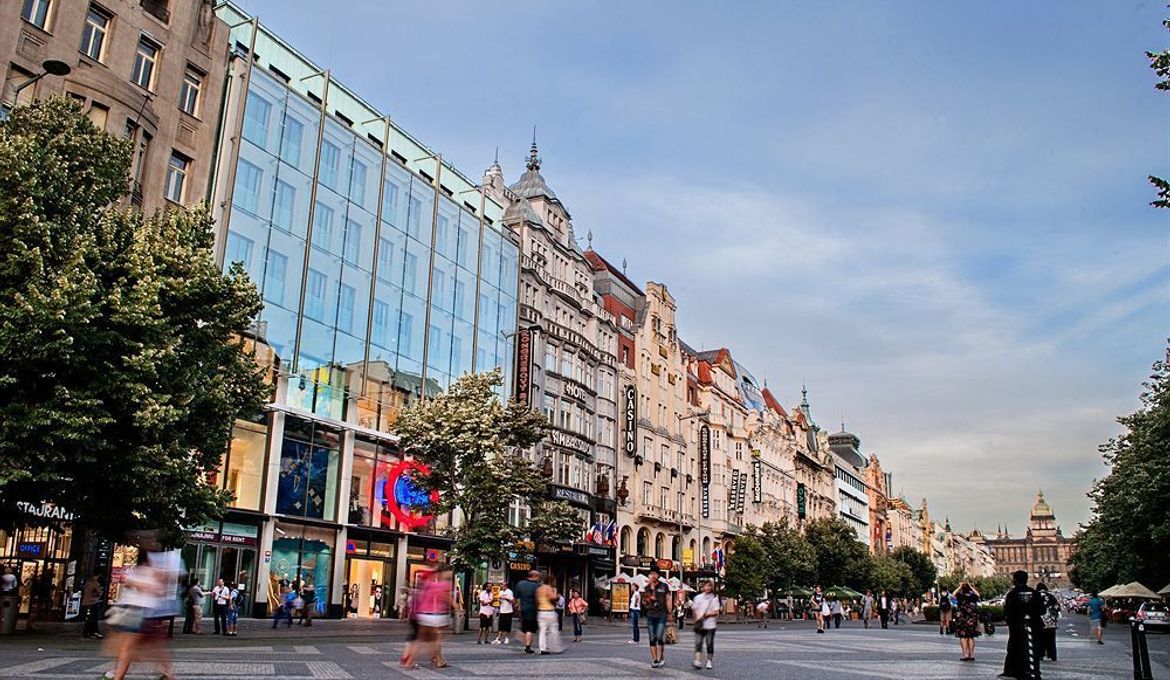 Wenceslas Square Terraces