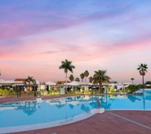 Maspalomas Lago Canary Sunset