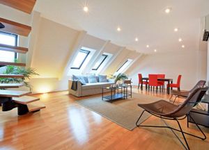 Charles Square Duplex Apartment