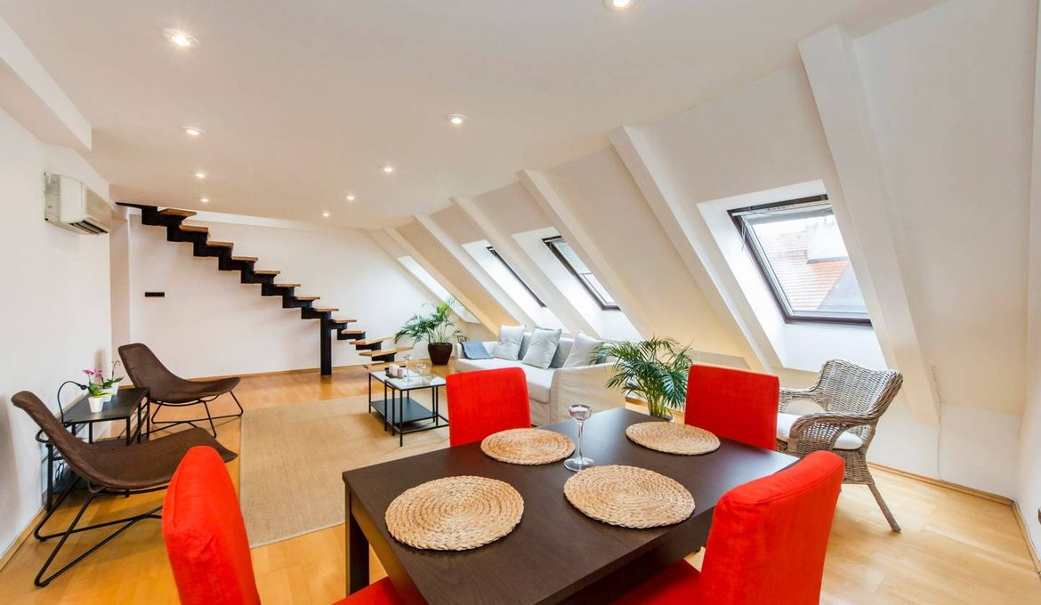 Charles Square Duplex Apartment