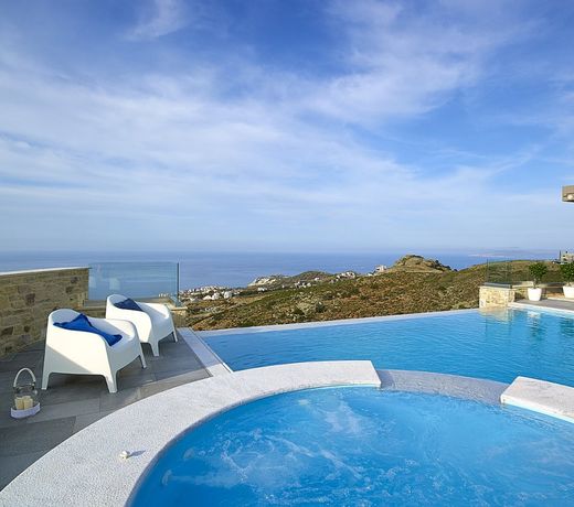 Minimalist Mediterranean Blue key Villa with Sea View Infinity Pool