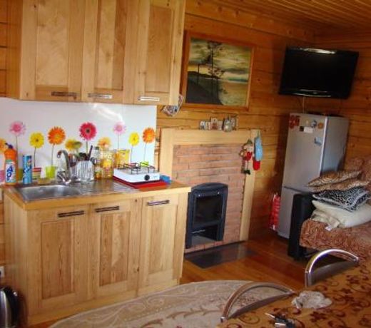 House near lake Baikal