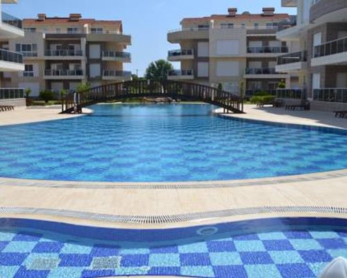 Antalya belek odyssey park ground floor 2 bedrooms pool view close to center - Белек - фото 12