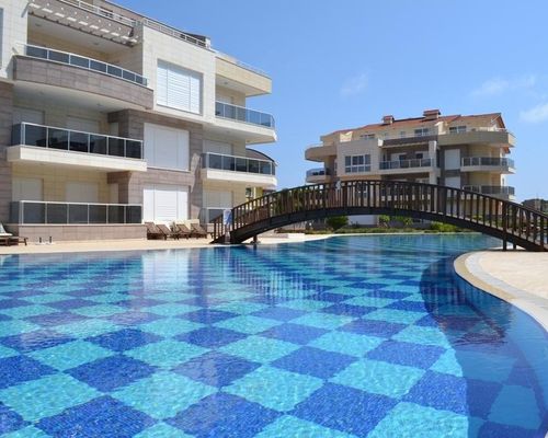 Antalya belek odyssey park ground floor 2 bedrooms pool view close to center - Белек - фото 22