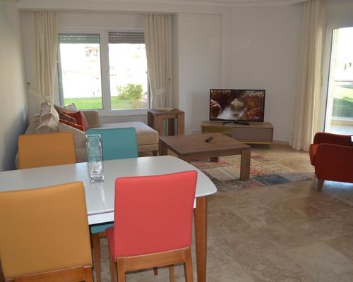 Antalya belek odyssey park ground floor 2 bedrooms pool view close to center - Белек - фото 4