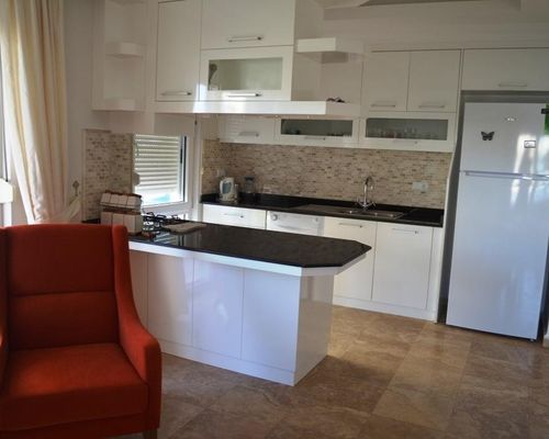 Antalya belek odyssey park ground floor 2 bedrooms pool view close to center - Белек - фото 7