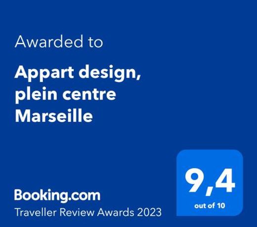 Appart design, plein centre Marseille