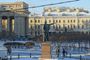 Apartment with Kazan Cathedral View