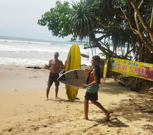 The Sea View Villa Surf School
