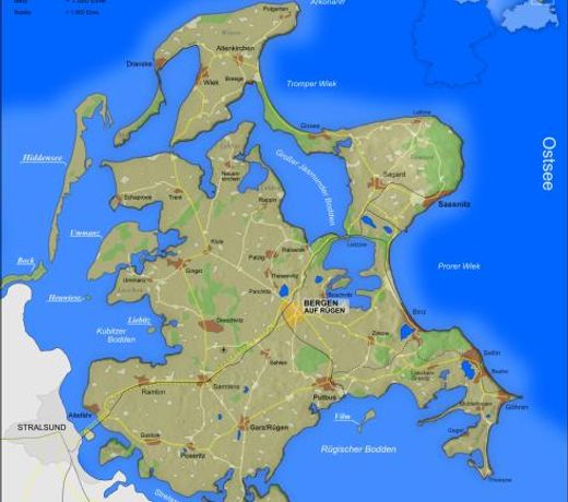 Ferienwohnung in Bodden & Ostsee nÃ¤he