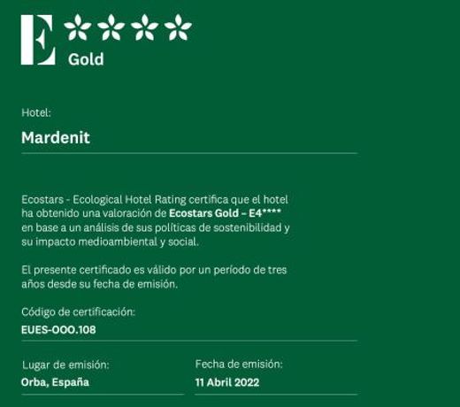 Mardenit Hotel Boutique