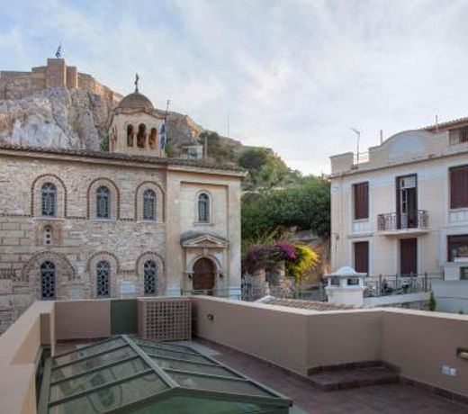 Tripodon Plaka In the shade of Acropolis by GHH