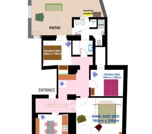 Billie's Flat RED - art & design apt in Verona historic centre