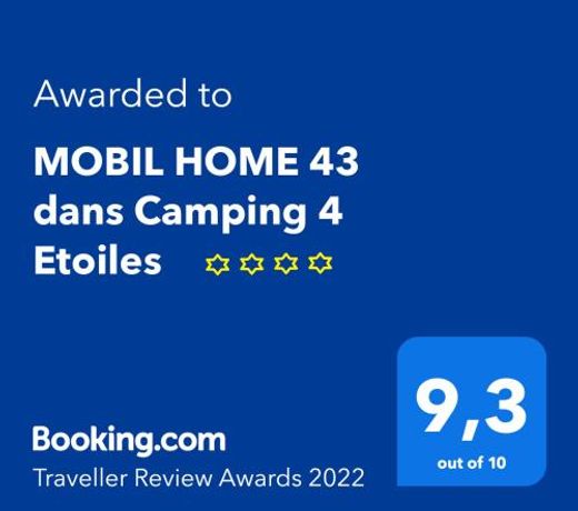 MOBIL HOME 43 dans Camping 4 Etoiles