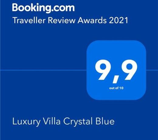 Luxury Villa Crystal Blue