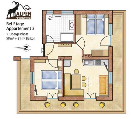 Alpen Appartement BelEtage