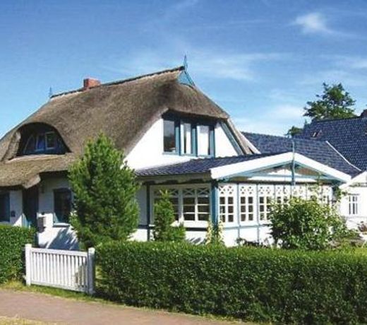 Ferienhaus Becker - Wohnung unten mit grosser Darssveranda