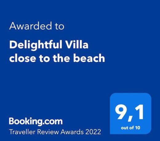 Delightful Villa close to the beach