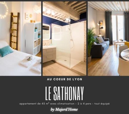 Majord'Home - Le Sathonay - Loft Terrasse - Lyon Centre