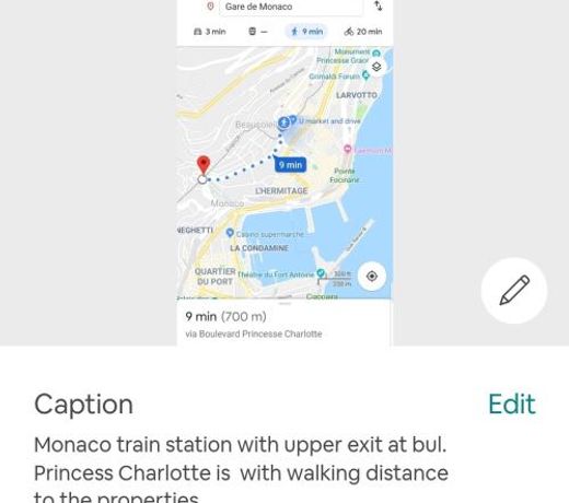 Home for 2 few steps from casino monte carlo and beach