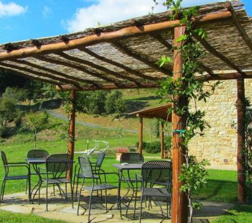 Beautiful accommodation in elegant farmhouse with pool and breathtaking views