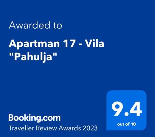 Apartman 17 - Vila "Pahulja"