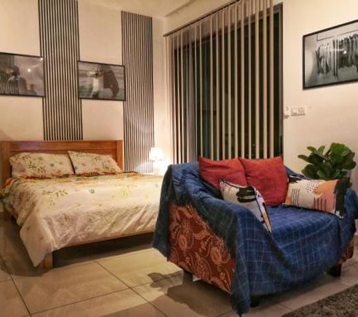 Colour-Theme Designed, Private Studio Home, Cybersquare 27B Cyberjaya, Flexihome-MY