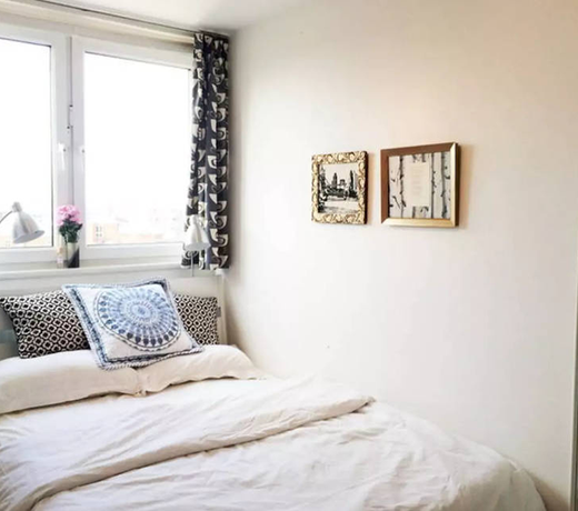 Double room and comfy bed near downtown