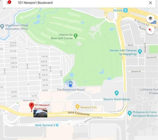 Newport City Condo near Manila Airport Terminal 3