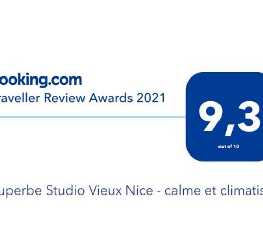 Ze Perfect Place - Superbe Studio Vieux Nice - calme et climatise