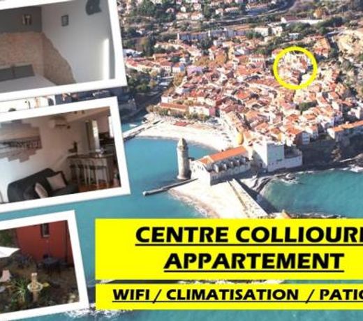 Appartement Centre Collioure Patio Wifi Clim