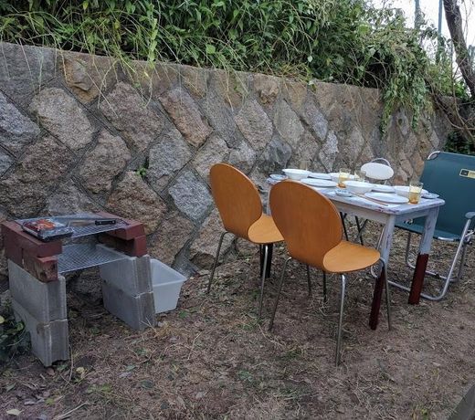 sea, nightview130squaremetersofland  enjoybarbecue