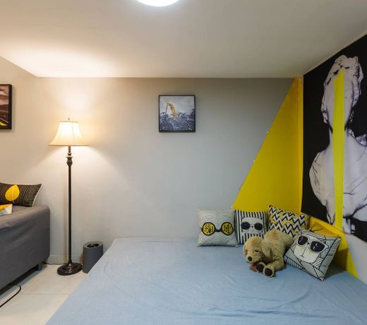 [Living in Others, Wheat Field] Zhujiang New Town Nordic Style Loft Apartment