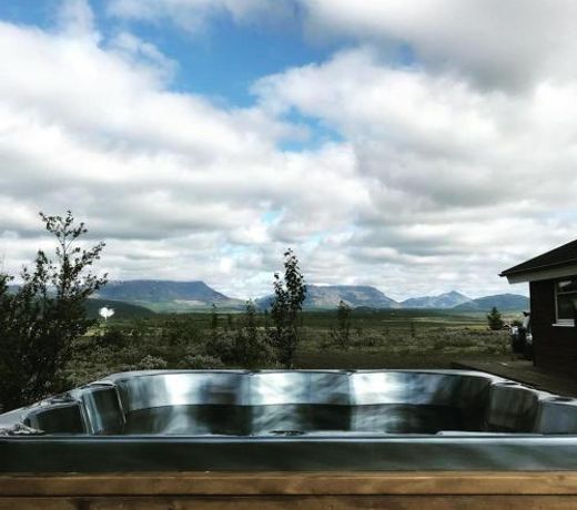 Hilltop Cabin Hekla - Golden Circle - Geysir - Mountain View