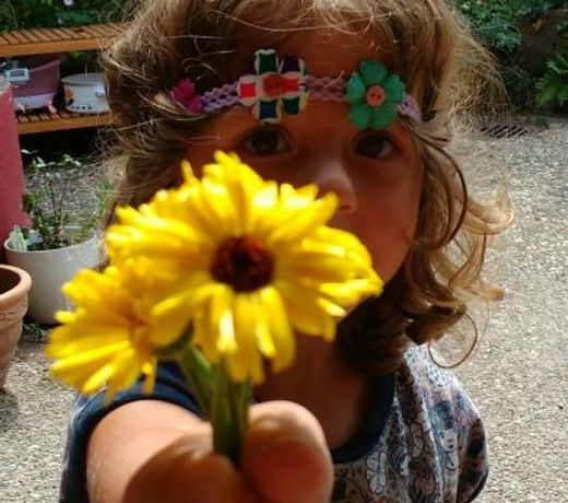 Ferienwohnung Rhododendron - Natur pur Kinderparadies