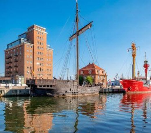 Appartment im Ohlerich Speicher in Wismar mit Stadt -und Meerblick