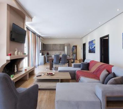 Artistic 3 bedroom apartment with sea view in Glyfada
