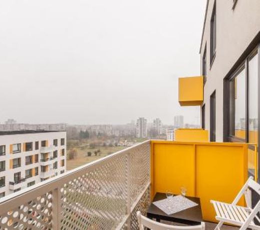 Apartments Vilnius 1 near center with a roof terrace and parking