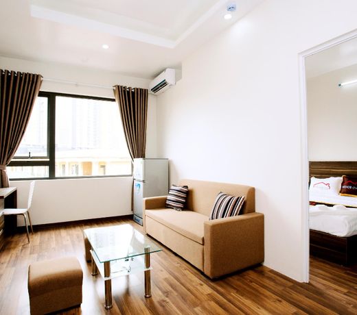 Korean Town One Bed Room and Balcony+Breakfast