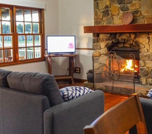 Lakefront holiday villa