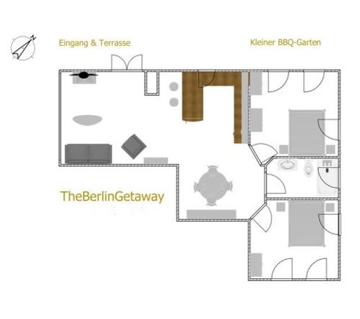 The Berlin Getaway / 80qm in Berlin's Historic Diplomatic Quarter