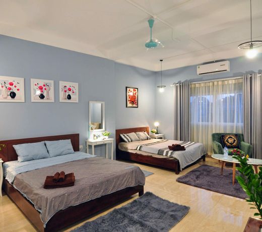 KTLodge Hong Ha (#51) - Family Room w 2 Double Bed