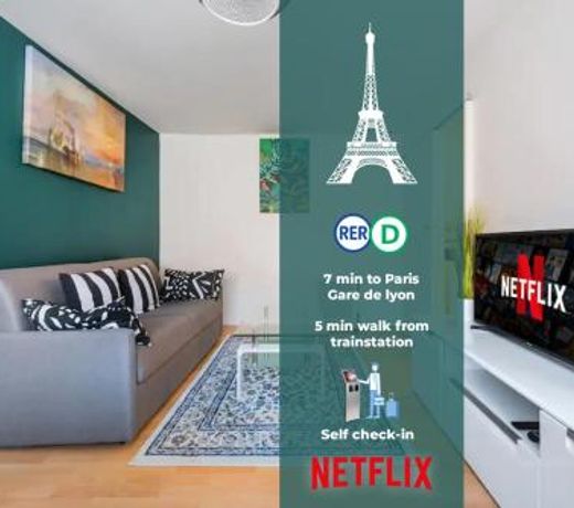 StayLib - Spacious flat 45m2 - 15min Paris & Orly