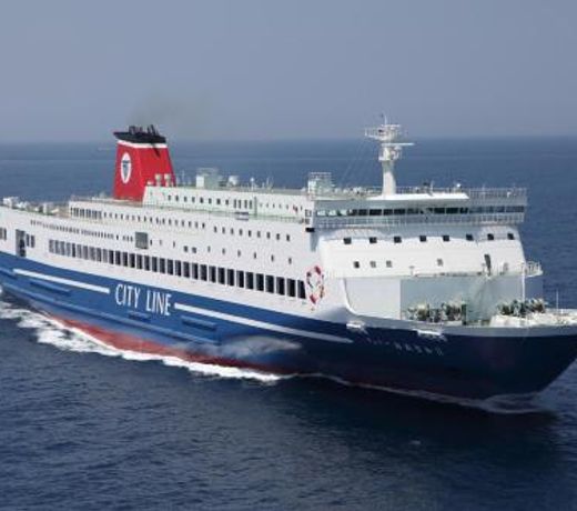 Meimon Taiyo Ferry 1st sailing from Kitakyushu to Osaka