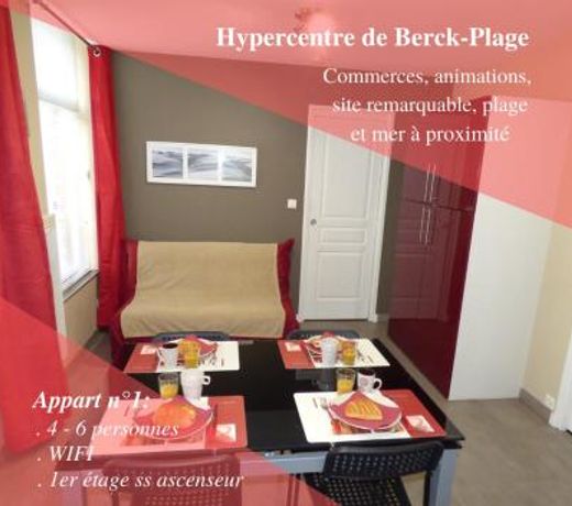 Appart 4-6 pers Berck-Plage Hyper-centre
