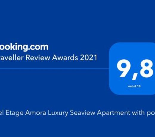 Bel Etage Amora Luxury Seaview Apartment with pool