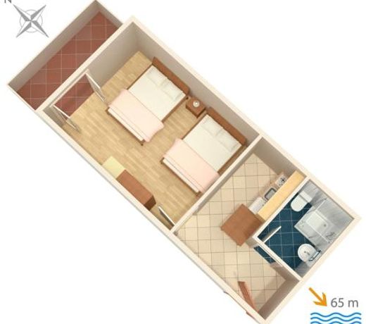 Apartments and rooms by the sea Lokva Rogoznica, Omis - 2973